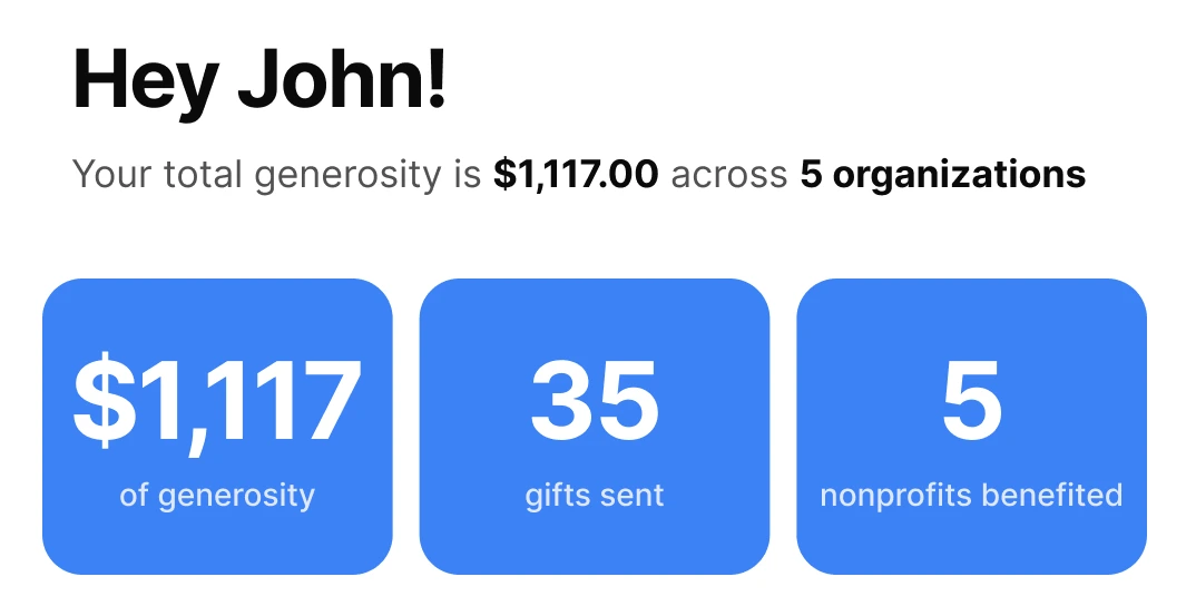One Portal for Every Donor.